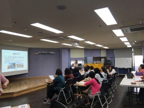 오리엔테이션 진행사진