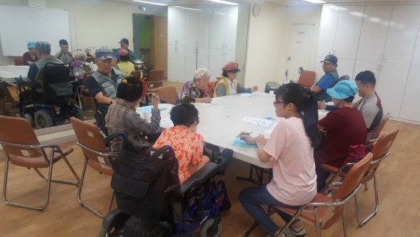 롤링페이퍼 작성모습1