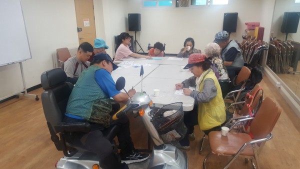 롤링페이퍼작성모습2