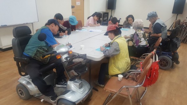 롤링페이퍼작성모습3