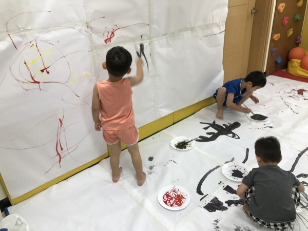 촉각/시각 자극 활동