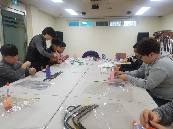 공예활동 사진