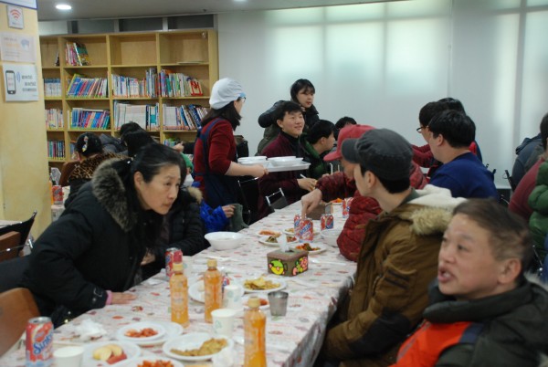 맛있는음식도착