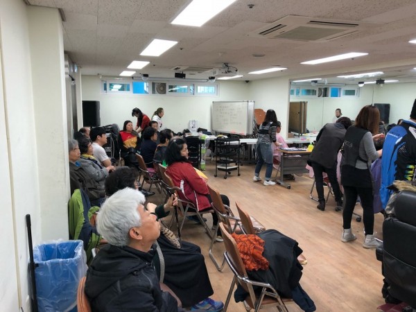 머리커트중