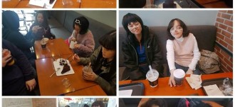 라온아카데미 외부활동-카페 다녀왔습니다.
