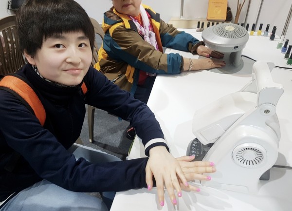 취업박람회참여모습입니다