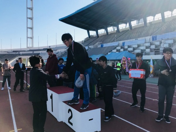풋살 2위 수상 후 기념사진1