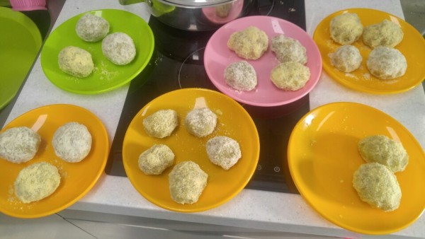 작업언어요리프로그램(고슴도치 고구마 경단)3