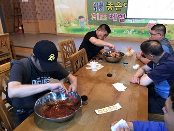사나이의 힐링밥상 외부활동(피자,고추장 만들기)