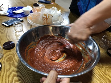 사나이의 힐링밥상 외부활동(피자,고추장 만들기)