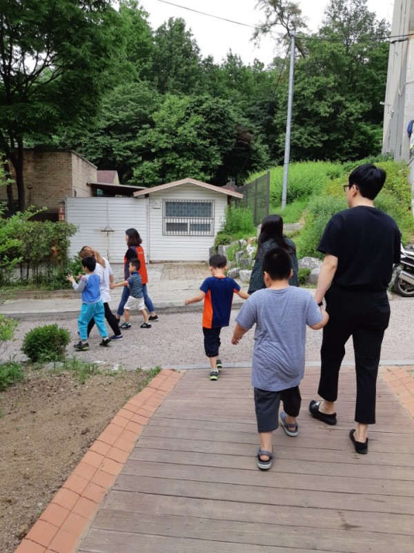 신나는학교 숲체험 활동