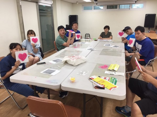 수요일 공예활동 프로그램