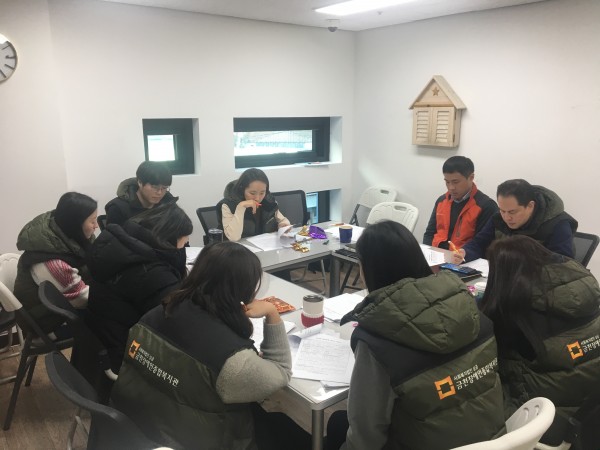 6차 후원배부회의 실시