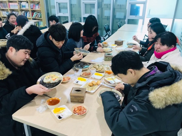 2019년 1월 12일 토요일 금천장애인종합복지관 4층에서 진행된 취업자운영위원회 및 자조모임3