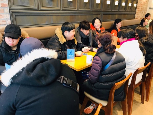 2019년 1월 12일 토요일 금천장애인종합복지관 4층에서 진행된 취업자운영위원회 및 자조모임5