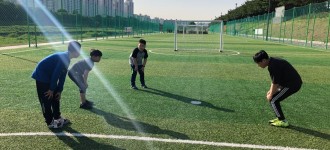 2019년 금천FC 안양천축구장 외부수업