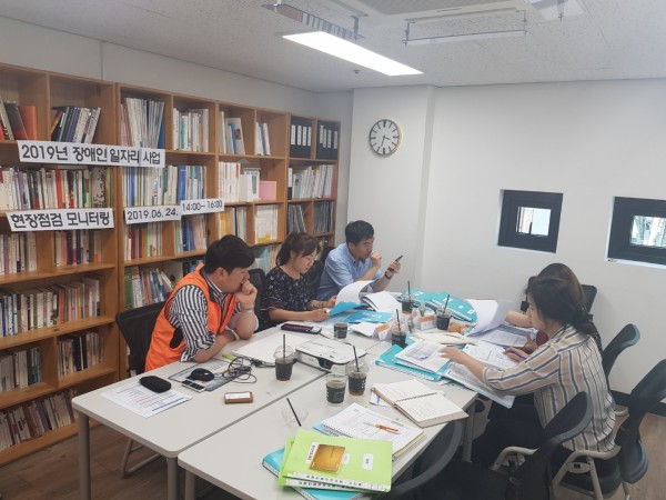 2019년 장애인일자리사업 현장점검2