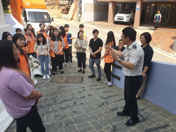 모의대피훈련 사진3