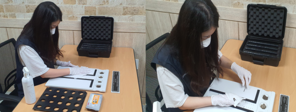 직업평가도구 소독 실시