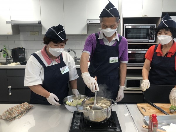 레시피만드는모습