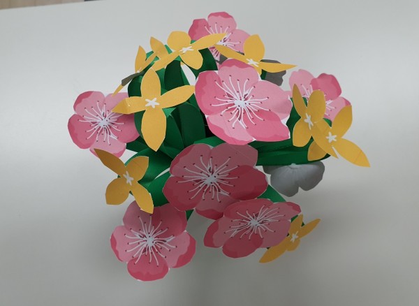 봄꽃화분