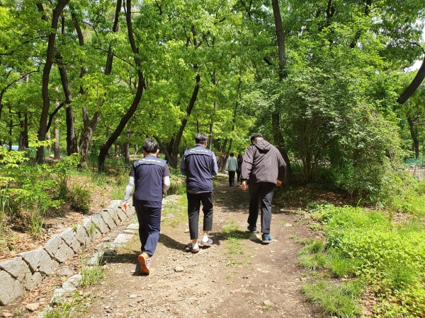 시흥계곡 야외활동