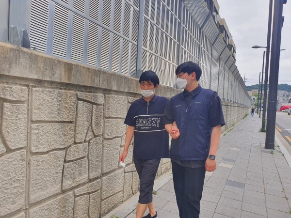 금천구청 인근 산책