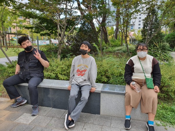 복지관 인근 산책