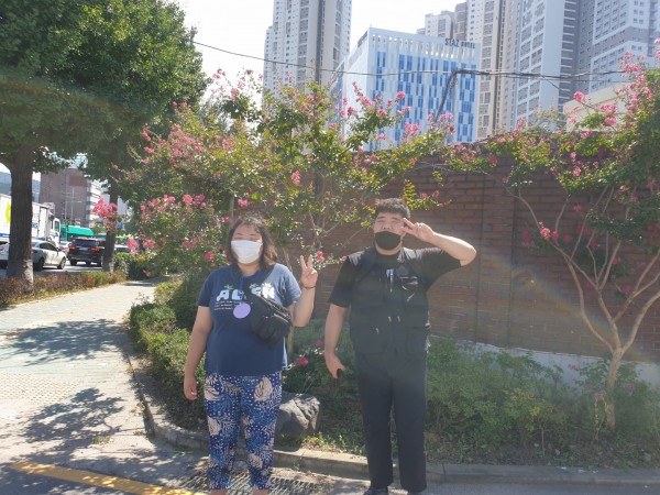 신체활동 산책