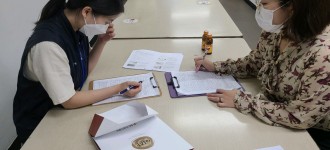 맞춤형 과제수행평가 진행_광진장애인보호작업장