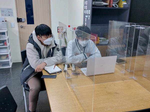 훈련 중입니다.
