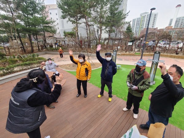 치료사와 함께하는 스트레칭