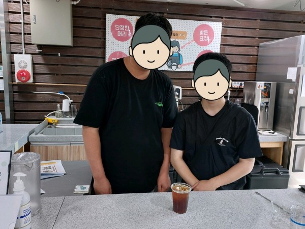 AAC 매뉴얼 책자를 활용한 바리스타 실습2