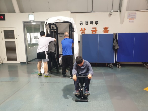 재활체력증진 수업 전경