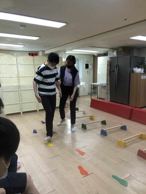 시각,하지 협응 훈련