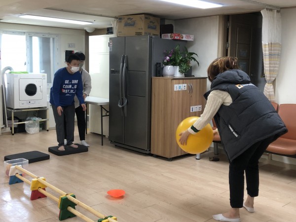 상지근력,균형훈련