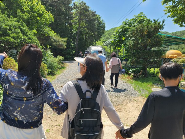 가족 이동 사진
