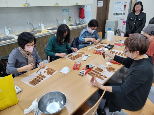 약과빼빼로만들기