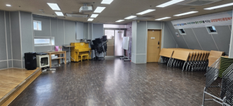 [관내 환경개선] 5층 강당 및 7층 체육관 새단장 공사