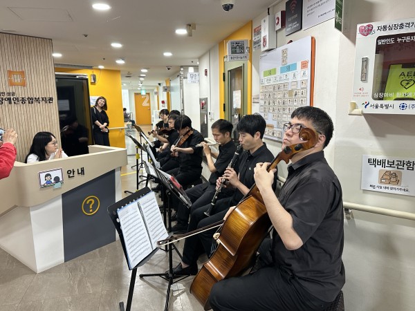 버스킹 모습