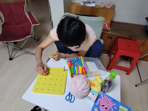 소근육 증진을 위한 소도구 활동