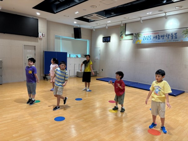 마커위에 올라가있는모습