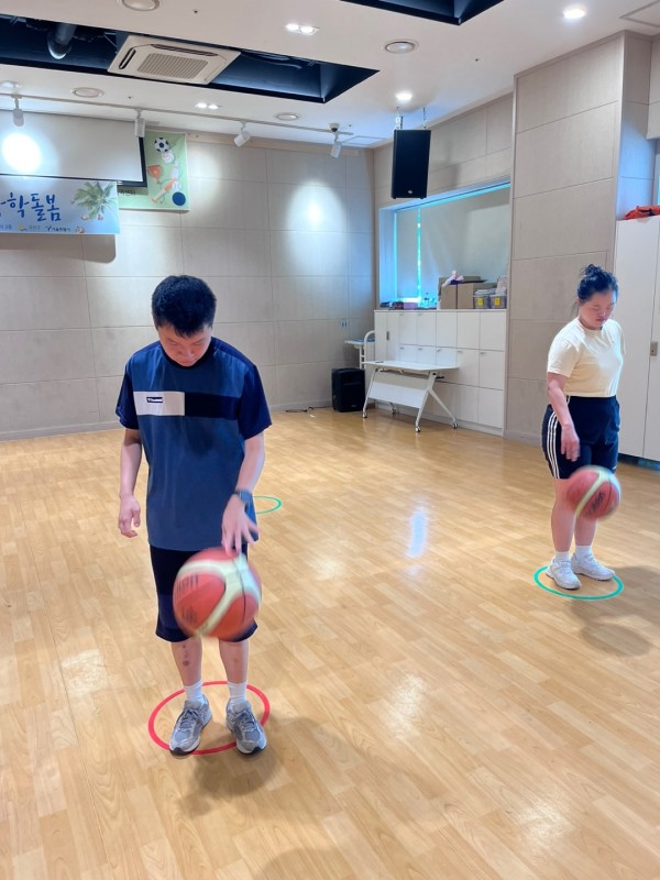 루프안의 드러블링