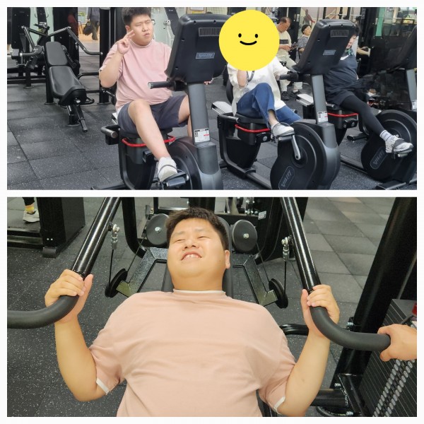 자전거 타기를 좋아하고 운동하는 모습이 행복해보여요