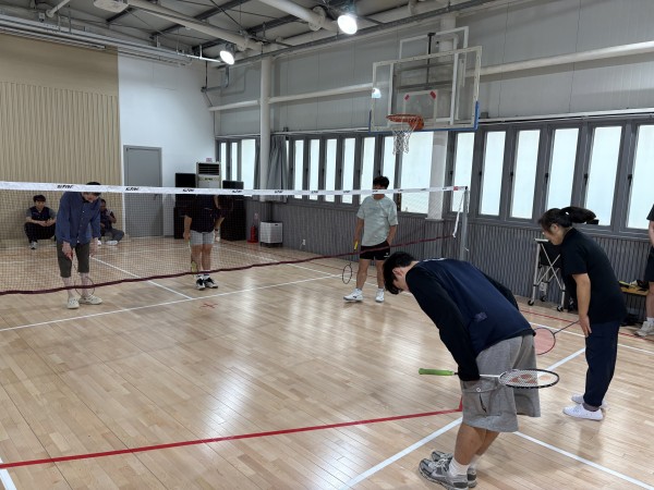 실습생과 장애당사자와의 경기