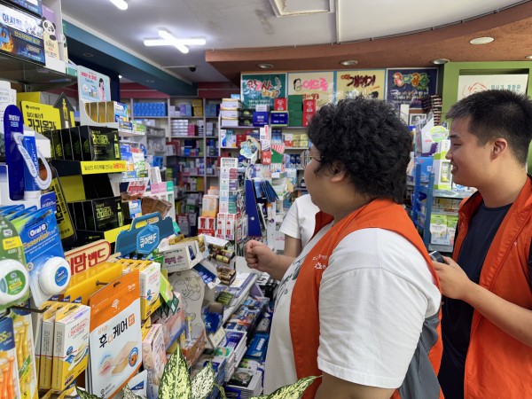 별장거리내부모습