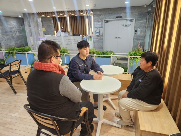 운동전 상담진행