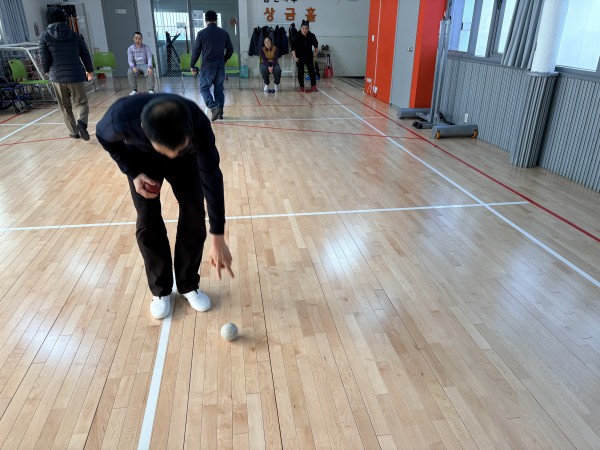 개별운동 진행중