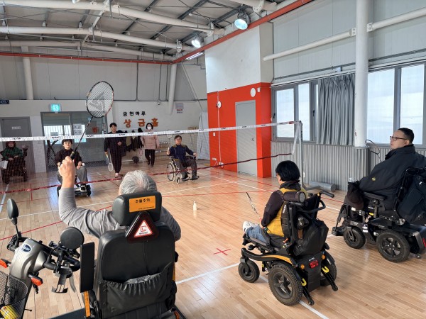 배드민턴 운동전경