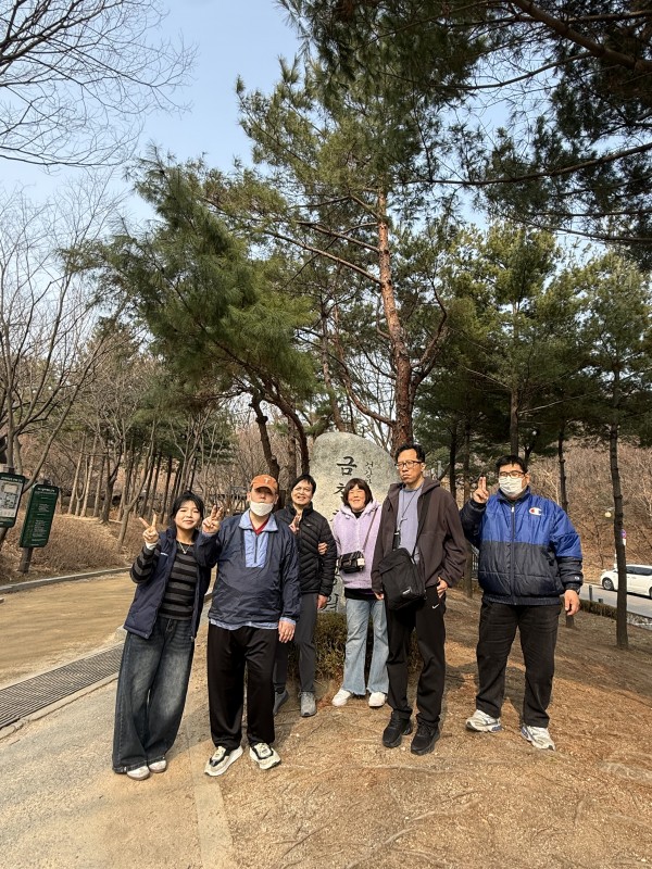 우리동네 한바퀴 참여자 단체사진